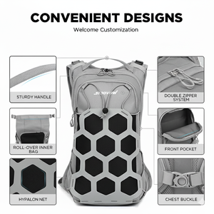 Mochila de Aventura Ligera e Impermeable con Logotipo Personalizado para Senderismo, Escalada, Trekking, Camping y Viajes al Aire Libre - Product Image 5