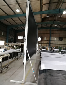 <span class=keywords><strong>Pantalla</strong></span> <span class=keywords><strong>de</strong></span> Proyección Plegable <span class=keywords><strong>de</strong></span> 150 Pulgadas, Blanca, Portátil, para Exteriores, con Marco <span class=keywords><strong>de</strong></span> Aluminio, 4K HD 16:9, Fácil <span class=keywords><strong>de</strong></span> Instalar - Product Image 4