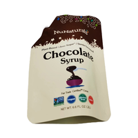 Pochette à bec verseur anti-humidité pour café, chocolat, lait, gelée, liquides, boissons, jus et compléments alimentaires