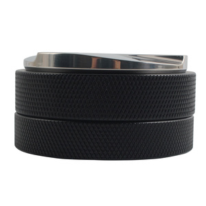 Distributeur et tasseur à café 51/53/58 mm, niveleur d'espresso double tête, outil professionnel de barista à profondeur réglable - Product Image 5