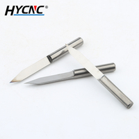 Hongyang couteau à découper cône Relief couteau pointu 6mm fond plat couteau pointu CNC gravure Machine-outil