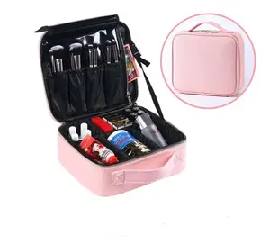 Wholesale Custom portable tool Makeup Travel Waterproof Zipper EVA Storage Case Make Up organizer toiletry cosmetic Bag
