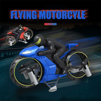Nouveau drone de moto à quatre axes amphibie air-sol transfrontalier télécommande voiture volante Drones jouet