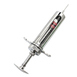 Seringue vétérinaire réutilisable en acier inoxydable allemand de haute qualité 30 ml pour usage hospitalier, alimentation du bétail SIGAL MEDCO Veterinary - Product Image 1