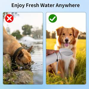 Hot Selling Trending Products New Arrivals 2024 Outdoor Travel Walking Portable Pet <b>Dog</b> <b>Water</b> <b>Bottle</b> for Drinks - Product Image 3
