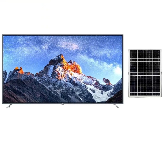 R Powered Solar LED TV AC/DC 12V 19inch LED TV Solar TV With DC Cable for Home