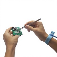 Bracelet antistatique filaire, anneau anti-statique sans fil, essuieur jetable pour mise à la terre, version améliorée