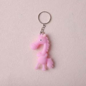 2026 Horse Keychain Bag Charm 3d Horse Shaped Keychain Ornament Lucky <b>Mascot</b> Cool Black Horse PVC Doll - Product Image 2