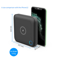 25000mAh USB-C ordinateur portable Powerbank grande capacité PD 60W double sortie de type C OEM ODM 12V ordinateur portable Power Bank avec sans fil 10W QC 22.5W