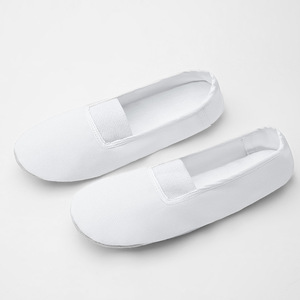 <span class=keywords><strong>Zapatillas</strong></span> <span class=keywords><strong>de</strong></span> <span class=keywords><strong>Ballet</strong></span> Color Rosa, Parte Superior <span class=keywords><strong>de</strong></span> Satén, Suela <span class=keywords><strong>de</strong></span> Cuero, para Yoga, Gimnasia, Danza, Unisex - Product Image 3