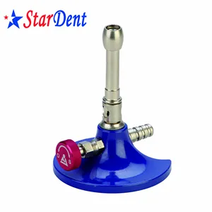 Nha Khoa Xoay Đơn Ống Khí Ánh Sáng Bunsen Burner Kỹ Thuật Viên Khí Đèn Ống Khí Đèn Cho Nha Khoa Thiết Bị Phòng Thí Nghiệm