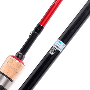 <span class=keywords><strong>Canne</strong></span> à pêche <span class=keywords><strong>SHIMANO</strong></span> 20 Majestic de niveau débutant avec poignée en liège EVA, anneaux de guidage O-Ring et porte-hameçon pour la pêche en mer et en eau douce (combo leurre) - Product Image 5