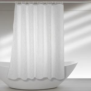 ม่านอาบน้ำ PEVA 180X200 ซม. สีขาว ตกแต่ง - Product Image 1