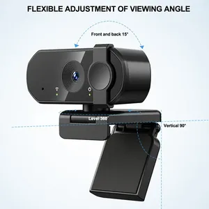 Cámara para PC PDAF Auto Focus Dual AI Micrófonos con cancelación de ruido La cámara funciona para Zoom/Teams/<span class=keywords><strong>Google</strong></span> Meet - Product Image 2