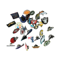 Insignias Metálicas de Béisbol EVER ROCK con Baño de Oro, Diseño de Moneda Antigua Esmaltada para Clubes de Béisbol
