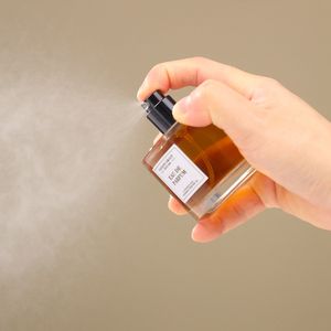 50ml runde leere Parfüm flasche Crimp Sprayer Holz kappe 100ml Körper öl Parfüm 30ml Parfüm flasche Paint able Custom Packaging - Product Image 1