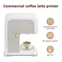 Nouvelle imprimante commerciale de bonbons pour la Machine automatique d'imprimante de café de gâteau de nourriture colorée de chocolat