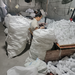 High-Pressure White PP Water Pump Atomizing Nozzle Four-<b>Head</b> Agricultural <b>Sprinkler</b> Gun 1 Inch/1.2 Inch <b>Sprinkler</b> for Gardens - Product Image 1