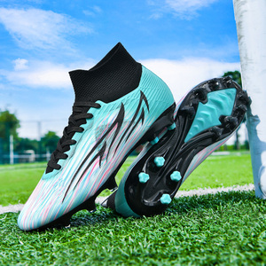 <span class=keywords><strong>Botas</strong></span> de Fútbol Juveniles con Tacos Largos para Terreno Firme y Césped Artificial, para Entrenamiento y Partidos, Tallas 34-45 - Product Image 6