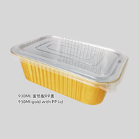Boîte de cuisson rectangulaire oblongue 580ML 750ML 930ML en promotion, écologique, qualité alimentaire, pour pâtes, gâteaux et plats à emporter