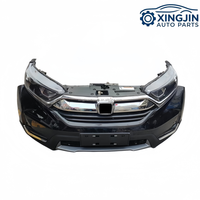 Kit carrosserie complet pour Honda CRV hybride 2016-2020 : pare-chocs, calandre, ventilateur de radiateur, phares LED, feux antibrouillard, capot moteur, garde-boue