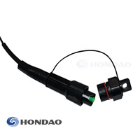 Cable de Conexión Mini SC/APC FTTH Impermeable, Cable de Fibra Óptica Preterminado para Red FTTH