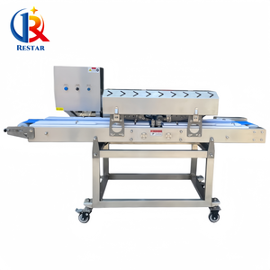 Machine à trancher horizontale pour viande fraîche : poitrine de <span class=keywords><strong>poulet</strong></span>, steak, bacon, saumon, filet de porc, bœuf - Offre Spéciale - Product Image 2