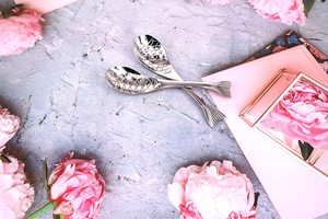 עיצוב חדש Kooi דג ים נירוסטה כפית קפה מיני כפית גלידה-כדור מתכת קטן למדידת מתנות - Product Image 4