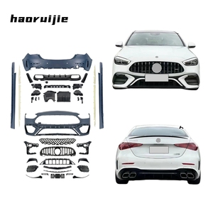 Kit de Carrocería OEM para <span class=keywords><strong>Mercedes</strong></span> Benz W206 Avantgarde <span class=keywords><strong>2022</strong></span>+ Estilo AMG63S, Kit de Carrocería W206 C63, Kit de Reestilización W206 Sin Cortes - Product Image 1