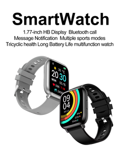 Square TFT Smart Fitness Tracker Watch,Information Notification, Multiple Sports Modes,Waterproof Smart Watch