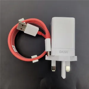 อุปกรณ์เสริมอัจฉริยะ20วัตต์ UK ปลั๊กชาร์จ Usb-C Cable 5V4A DASH Output สำหรับ Oneplus Dash อะแดปเตอร์ชาร์จ