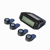 Système de surveillance de la pression des pneus Promata TPMS universel externe avec 2 capteurs pour voitures