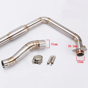 Tubo de Escape Delantero para Motocicleta HONDA CB250R CBR300 CBR250 <span class=keywords><strong>CBR</strong></span> 300 Racing, 51 mm - Product Image 2