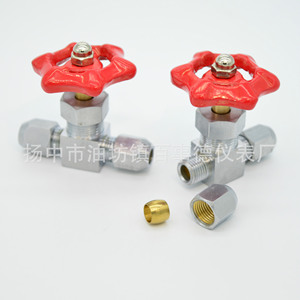 High Quality Thickened Brass H62 10mm Compression Fitting Straight-Through <b>Needle</b> <b>Valve</b> - Product Image 5