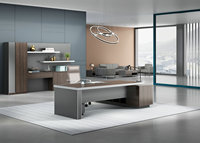 Bigfield — meuble Commercial en forme de L, bureau de contrôle moderne, personnalisé, pouvant être personnalisé