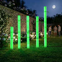 LED-Beleuchtung für Außenbereich, Quadratische Bodenleuchte für Villa und Rasen, Dekorative Wasserdichte Dimmbare Zoo-Landschafts-Atmosphärenbeleuchtung