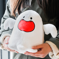 Personnalisé Super Doux Kawaii Halloween Fantôme Diable Peluche Poupée Jouet pour Enfants PP Coton Lavé pour le Soulagement du Stress