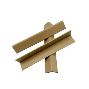Protetores de canto de papel de proteção de paletes personalizados de alta resistência e ecologicamente corretos