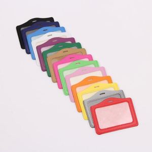 Leather Id Badge <b>Wallet</b> Blocking <b>Card</b> <b>Holder</b> With Strap - Product Image 2