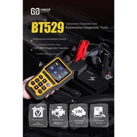 BT529 Testeur de batterie universel 12-24V, lecteur de code de voiture, fonction de programmation, compatible Android/iOS, connexion allume-cigare