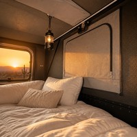 Huntoo – Coque de benne de camionnette pliable en aluminium robuste, anti-vol, avec rangement sécurisé pour les voyages internationaux