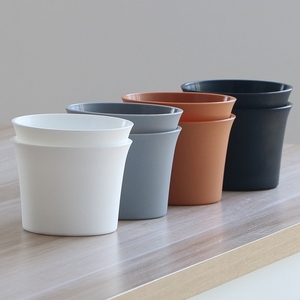 Casa y jardín barato <span class=keywords><strong>a</strong></span> granel viveros venta caliente terracota blanco negro gris flores <span class=keywords><strong>macetas</strong></span> de plástico - Product Image 4