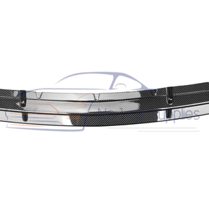 Lèvre avant en fibre de carbone W206 Sline pour <span class=keywords><strong>Mercedes</strong></span> Benz <span class=keywords><strong>Classe</strong></span> C W206 Berline <span class=keywords><strong>2022</strong></span> + Style <span class=keywords><strong>B</strong></span> Lèvre de pare-chocs avant - Product Image 4