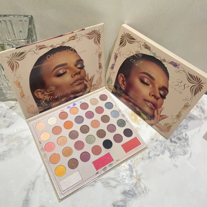 5 색 고색소 미니 복숭아 아이섀도우 북 패션 뷰티 아이섀도우 블러쉬 팔레트 마킬라지 팔레트 메이크업 화장품 세트 - Product Image 2