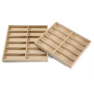 DS3790 Caja Organizadora de Exhibición de Joyas, Bandeja de Terciopelo, Organizador de Gafas para Hombre y <span class=keywords><strong>Mujer</strong></span>, Bandeja Organizadora de Gafas de Sol - Product Image 2