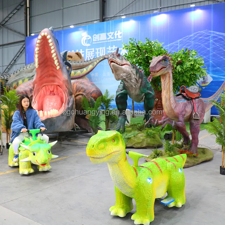 Tyrannosaurus rex museo attrezzature display meccanismo di alta qualità di simulazione t-rex dinosauro da zigong fornitore