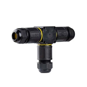 Conectores Eléctricos a Prueba de Agua de 4 Pines con Cierre de Tornillo para Cables - Product Image 1