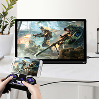 13.3 / 15.6 pouces Oled Portable Moniteur Type De Batterie-C Usb Alimenté Ips Smart Touch Écran Fhd 4K Portable Moniteurs