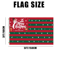 3x5FT Joyeux Noël Festival Dress up Drapeau essentiel Usine d'impression numérique Production en gros