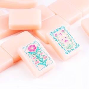 Offre Spéciale – Magnifique Ensemble de Mahjong Américain en Acrylique à Couche Unique, Édition Mini Portable, Tuiles <span class=keywords><strong>Joker</strong></span> de Qualité Professionnelle - Product Image 4